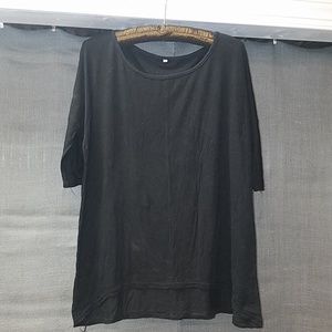 Black dolman top
